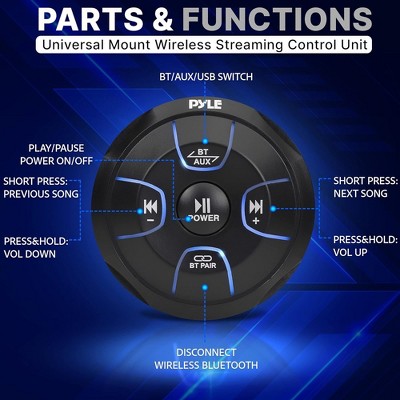 Wireless BT Audio Controller for Streaming with Compact Design, Compatible with All Devices