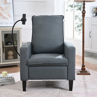 Modern Reclining Chairs Fabric Push Back Recliner Chairs for Living Room, Bedroom