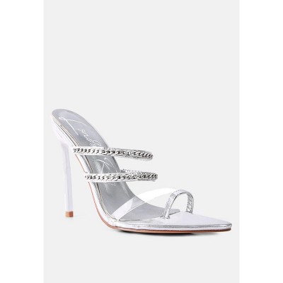 Tickle Me Toe Ring Stiletto Women Sandals