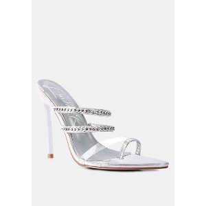 Tickle Me Toe Ring Stiletto Women Sandals - 1 of 4