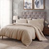 Egyptian Cotton 400 Thread Count Solid Duvet Cover Set by Blue Nile Mills - 2 of 4