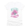Simply Sage Market Retro Malibu Palm Tree Short Sleeve Tee - 2 of 4