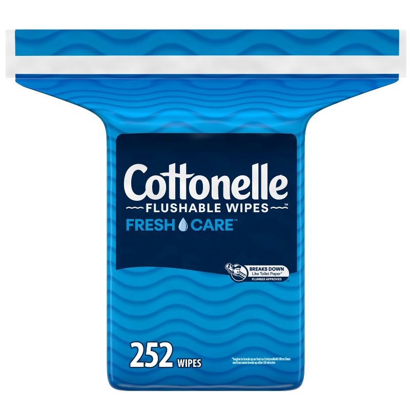 Cottonelle Flushable Wet Wipes, 1 of 12