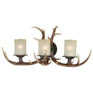 Vaxcel Yoho 3 - Light Vanity in  Black Walnut - 1 of 1