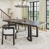 Christopher Knight Home Evat 95" Rubberwood Modern 8 Seater Rectangle Dining Table - 2 of 4