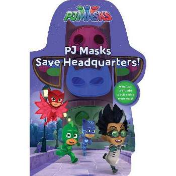 Pj Masks Save Headquarters! - (Board Book)