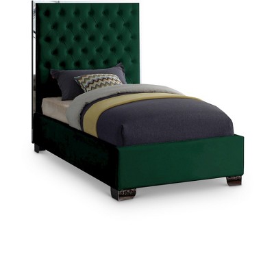 Meridian Furniture,Lexi Velvet Bed