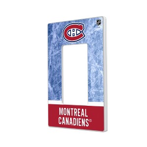 NHL Eastern Conference Teams Ice Wordmark Hidden-Screw Light Switch Plate for Single Rocker - 1 of 4