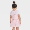 OshKosh B'gosh Toddler Girls' Bunny Skirtall Dress - Pink - 2 of 3