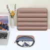 Hachikiko 13-14 Inch Laptop Sleeve, Puffy Protective Case for MacBook Air 13 13.6 (M3/M2/M1) | MacBook Pro 13 14 (M4/M3/M2) | HP Dell Surface - 2 of 4