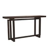 Modern 59'' Narrow Console Table with MDF Top,Space-Saving Sofa Table for Entryway or Behind Sofa-The Pop Home - 3 of 4
