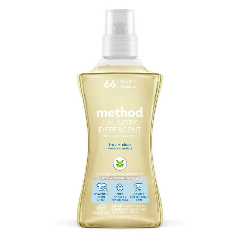 Method Free + Clear Laundry Detergent -  53.5 fl oz, 1 of 6