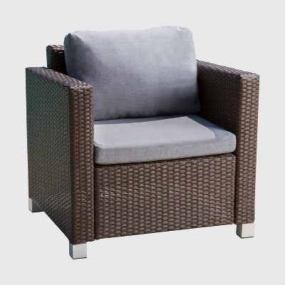 threshold southcrest wicker club chair