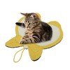 Unique Bargains Cat Scratch Pad with Cute Pattern for Indoor Outdoor Yellow - 4 of 4