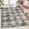 Area Rug Moroccan Soft Rug Modern Geometric Rug for Bedroom Living Room Kitchen Dining Room Rugs - 3 of 4