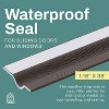 HOME INTUITION - 396 Inch Weather Stripping Window Door Seal Strip 33 Feet Self Stick Weatherstrip Gap Draft Blocker - 3 of 4