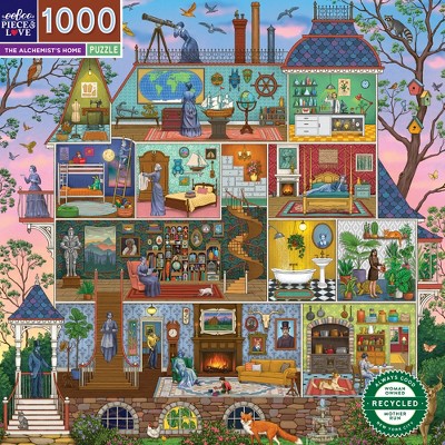 The Alchemist's Home 1000 Piece Multicolor Fantasy Jigsaw Puzzle