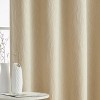 HLC.ME Camden 100% Complete Full Blackout Winter Thermal Insulated Noise Reducing Window Curtain Grommet Panels, Set of 2 - 4 of 4