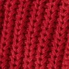 Stellou & Friends 100% Cotton Chunky Ribbed Knitted Cardigan for Boys & Girls Ages 0-6 Years - 5-6 Years / Red - 3 of 3