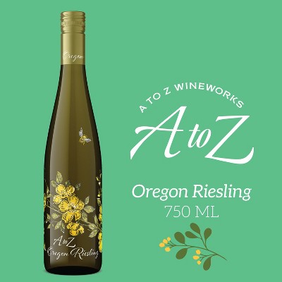 A to Z Riesling White Wine - 750ml Bottle