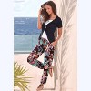 Women's Floral Print Pants - LASCANA - image 3 of 4