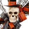 24" Halloween Skeleton Wreath - National Tree Company - 3 of 4