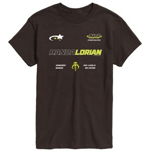 Men's - Star Wars - The Mandalorian Mando Jersey Short Sleeve Graphic T-Shirt - 1 of 3