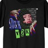Low Poly Y2K Trend Stuck In Y2K Crew Neck Short Sleeve Men's Black T-shirt - 2 of 3