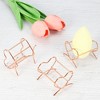Unique Bargains Love Shaped Beauty Egg Makeup Sponge Holder 3 Pcs - 2 of 4
