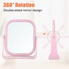 Unique Bargains Plastic Double Sided 360° Rotating Makeup Mirror 1 Pc - 4 of 4