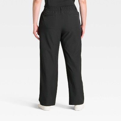 Women's Active Light Woven High-Rise Trouser Pants - All In Motion