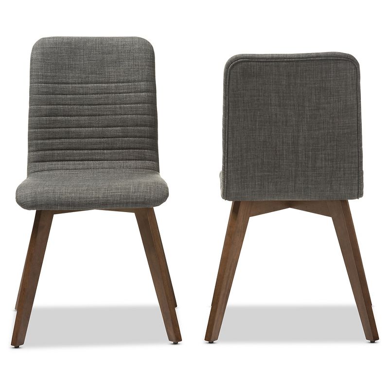 Set of 2 Sugar Mid-century Dining Chairs - Baxton Studio, 4 of 6