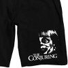 The Conjuring Anabelle Face Men's Black Sleep Pajama Shorts - 2 of 4