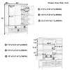 73" H Wooden Freestanding Kitchen Pantry Cabinet,Large Kitchen Storage Cabinet,Cabinet with Drawers,Door Shelves and Pull-Out Trays-Coolbibila - 4 of 4