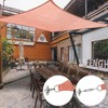 Yescom Rectangle Sun Shade Sail Hardware Kit 304 Anti-Rust Stainless Steel Patio 2 Pack - 2 of 4