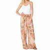 Women's Wide Leg Flowy Pants - Dex - 3 of 4