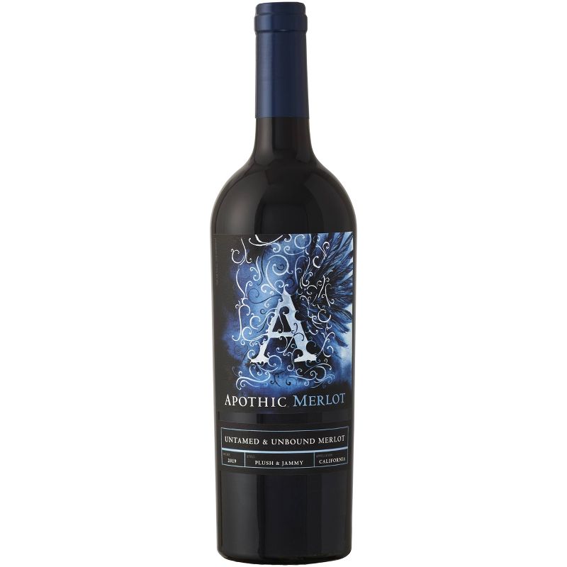 Apothic Merlot Red Wine - 750ml Bottle, 1 of 4