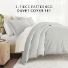 Quatrefoil & Farmhouse Vine Prints 3PC Duvet Cover & Shams Set, Ultra Soft, Easy Care - Becky Cameron - 2 of 4