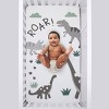 NoJo Baby Saurus Photo Op Nursery Fitted Crib Sheet - 3 of 3