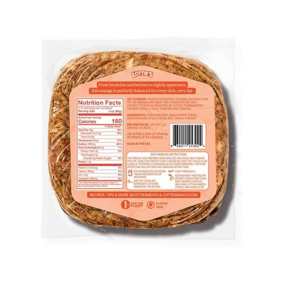 Lottie's Meats Everyday Ground Pork Sausage - 16oz
