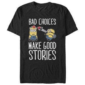 Men's Despicable Me Minion Bad Choices T-Shirt - 1 of 4