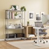 Seville Classics HOME 4-Tier Steel Shelving with Shelf Liners, 36" W x 14" D x 56.5" H - 3 of 4