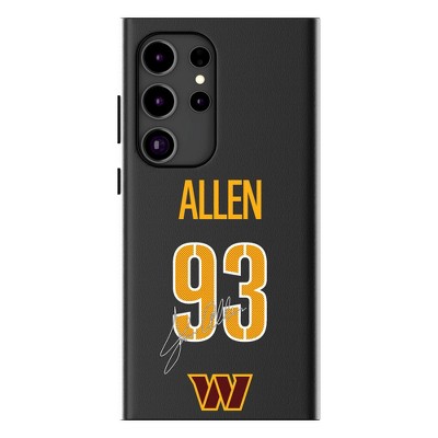 Keyscaper Jonathan Allen Washington Commanders 93 Game Tactic MagSafe Compatible Cell Phone Case for Galaxy S24