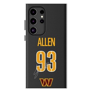Keyscaper Jonathan Allen Washington Commanders 93 Game Tactic MagSafe Compatible Cell Phone Case for Galaxy S24 - 1 of 4