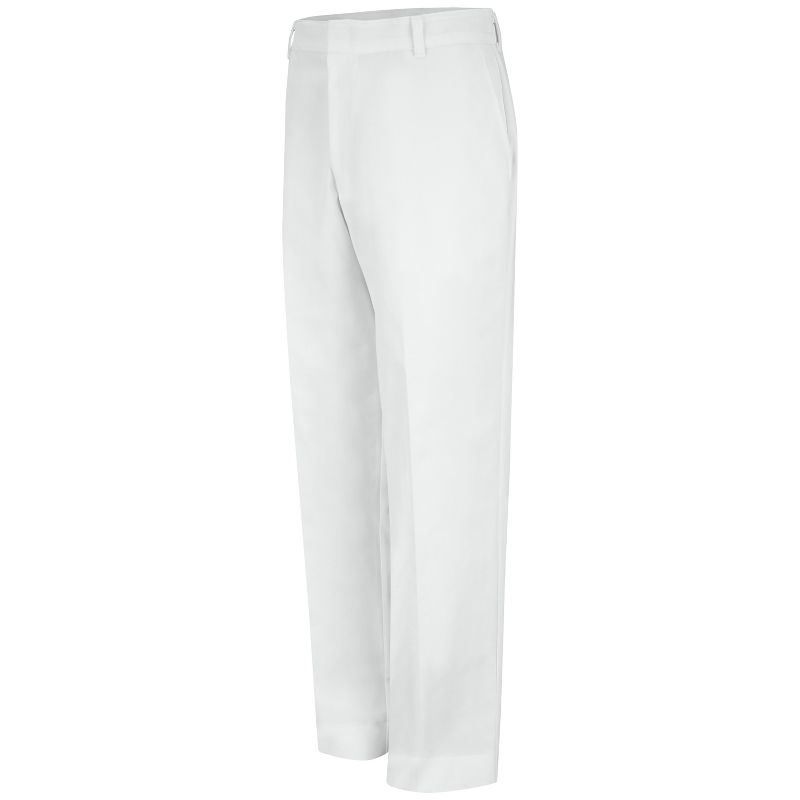 Red Kap Men's Poly-Cotton Specialized Work Pant, White - 30 X 30