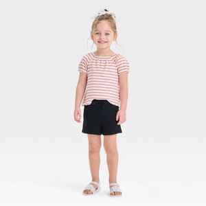 Toddler Girls' Knit Shorts - Cat & Jack™ - 1 of 3