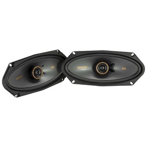Kicker 51KSC41004 KS-Series 4x10" Coaxial Speakers with .5" tweeters, 4-Ohm, Pair - 1 of 4