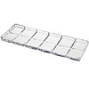 HomeRoots 13" Clear Rectangular Crystal Serving Tray - 4 of 4