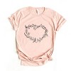 Simply Sage Market Floral Heart Short Sleeve Tee - 2 of 4