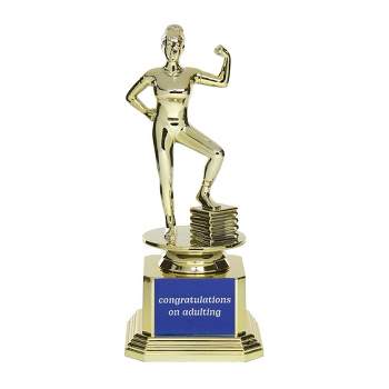 Congrats on Adulting Unweighted Trophy